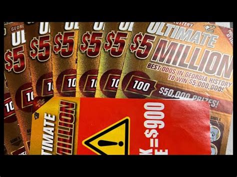 georgia lottery scratch off remaining prizes|8 Grand Prizes. ULTIMATE $5 MILLION .